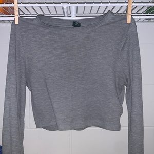 Wild Fable Cropped Long Sleeve Tee